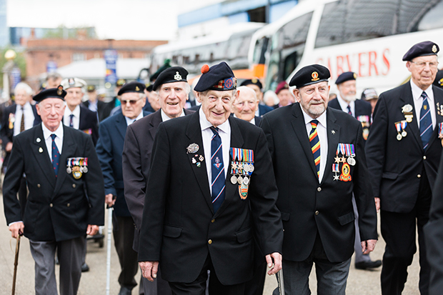 normandy veterans portsmouth historic dockyard